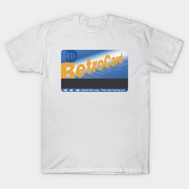 Retro Card T-Shirt by Michael Tutko